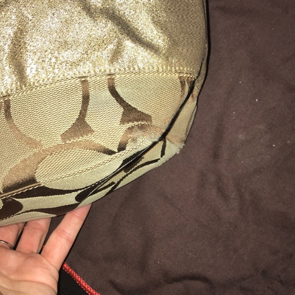 Coach Signature Bus Tote - Picture 13 of 16